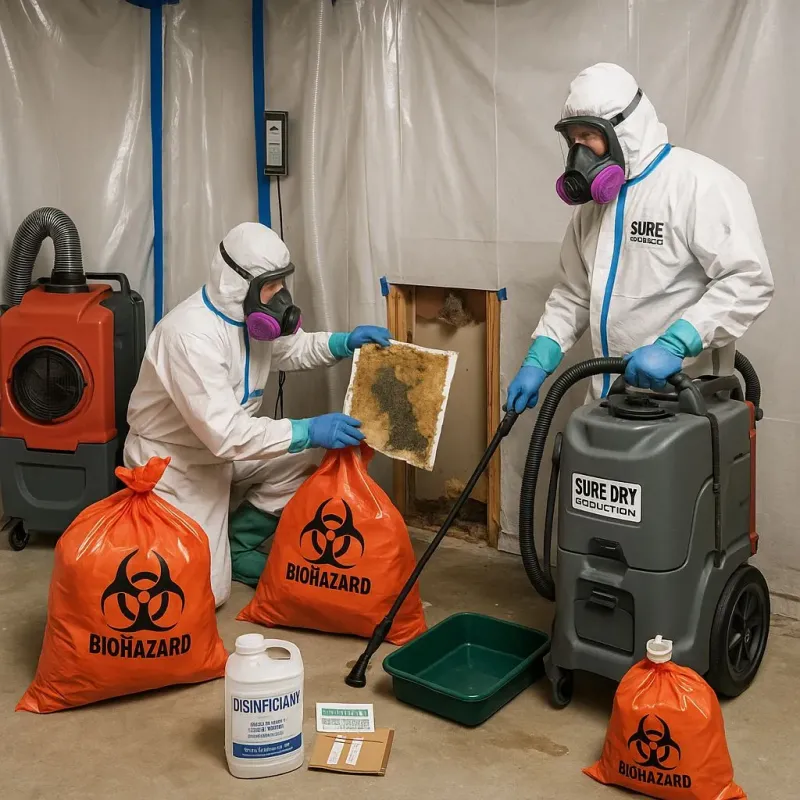Contaminated Water Handling Protocols process in New Albany, MS