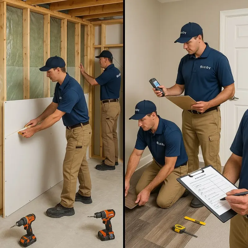 Repairs and Reconstruction process in New Albany, MS