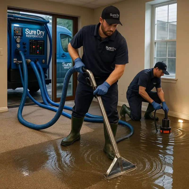 Water Extraction and Removal process in New Albany, MS